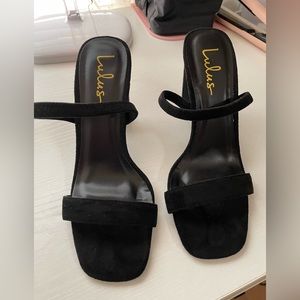 Lulu Black heels